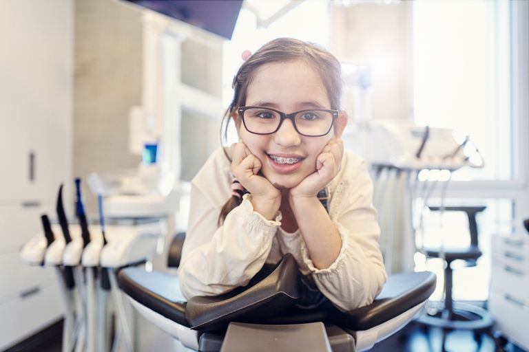 Young patient in the treatment chair at Züri Zahni